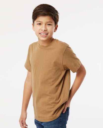 LAT Youth Fine Jersey Tee 6101 #colormdl_Coyote Brown