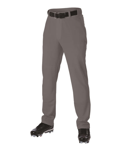 Alleson Athletic Youth Baseball Pants 605WLPY #color_Charcoal