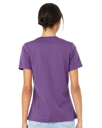 BELLA + CANVAS Women’s Relaxed Jersey Tee 6400 #colormdl_Royal Purple