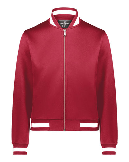 Holloway Women's V-Street Full-Zip Jacket 223747 #color_Scarlet/ White