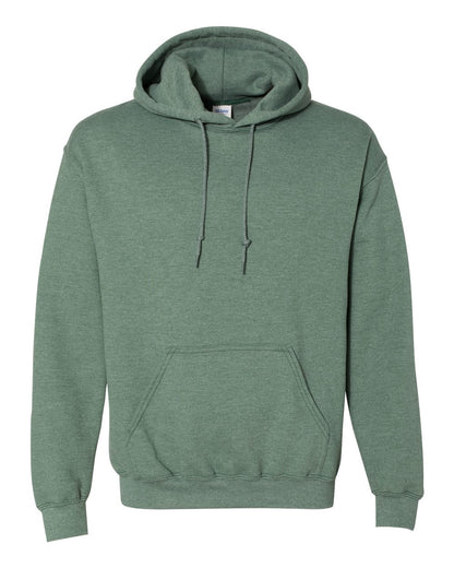Gildan Unisex Heavy Blend™ Hooded Sweatshirt 18500 #color_Heather Dark Green