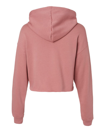 BELLA + CANVAS Women's Crop Fleece Hoodie 7502 #color_Mauve