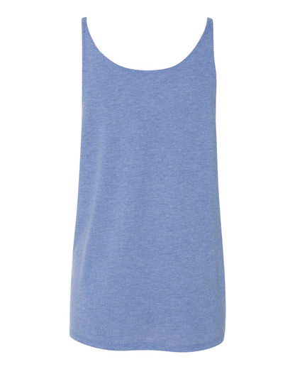 BELLA + CANVAS Women's Slouchy Tank 8838 #color_Blue Triblend