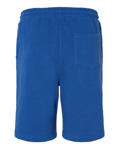 Independent Trading Co. Midweight Fleece Shorts IND20SRT #color_Royal