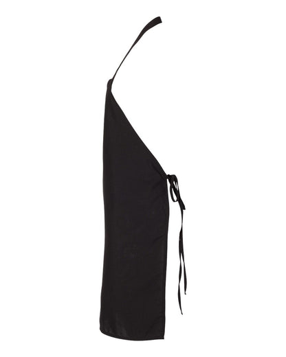 Q-Tees Bib Apron Q4010 #color_Black