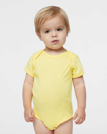 Rabbit Skins Infant Fine Jersey Bodysuit 4424 #colormdl_Butter