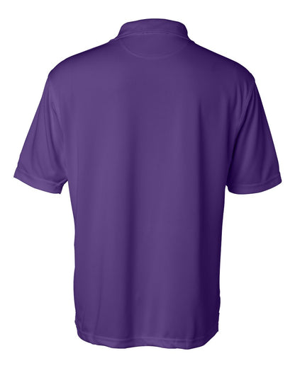 Sierra Pacific Men's Moisture Free Mesh Polo 0469 #color_Purple