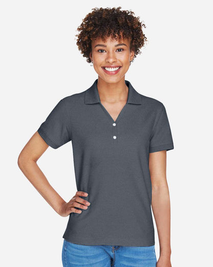 Devon & Jones Women's Pima Piqué Polo D100W #colormdl_Graphite