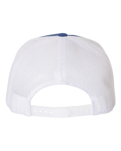YP Classics Five-Panel Classic Trucker Cap 6006 #color_Royal/ White
