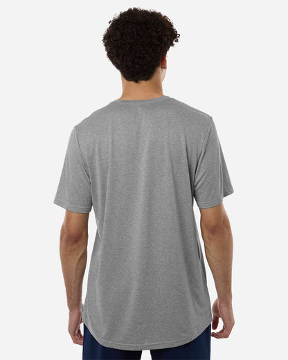 Adidas Men's Pregame T-Shirt AT101 #colormdl_Medium Grey Heather/ Black