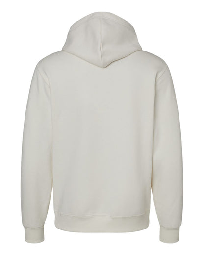 JERZEES Unisex Eco™ Premium Blend Ring-Spun Hooded Sweatshirt 700MR #color_Sweet Cream Heather