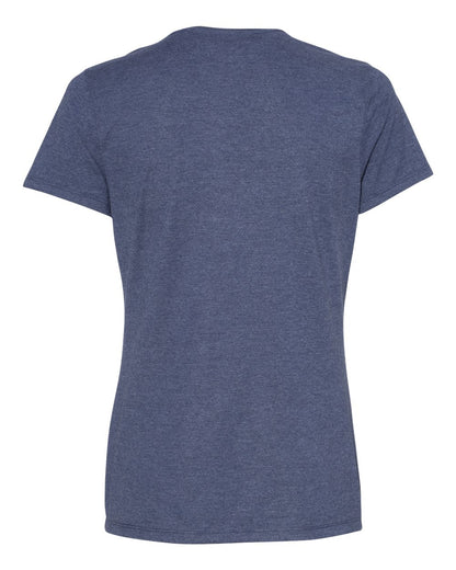Hanes Women's Perfect-T T-Shirt SL04 #color_Heather Navy