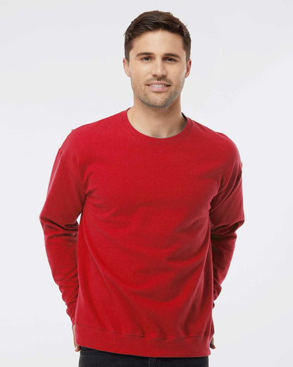 Tultex Fleece Crewneck Sweatshirt 340 #colormdl_Red