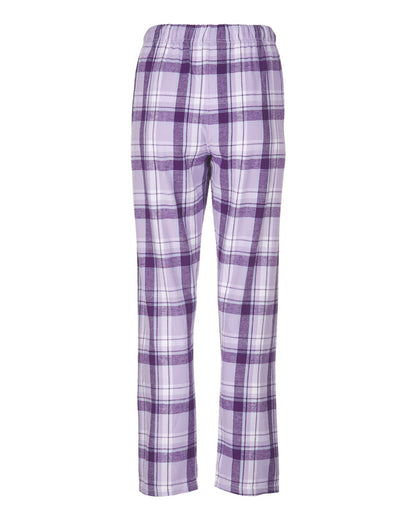 Boxercraft Women's Haley Flannel Pants BW6620 #color_Lavender Sophia Plaid