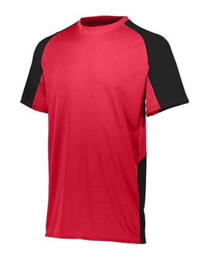 Augusta Sportswear Youth Cutter Jersey 1518 #color_Red/ Black