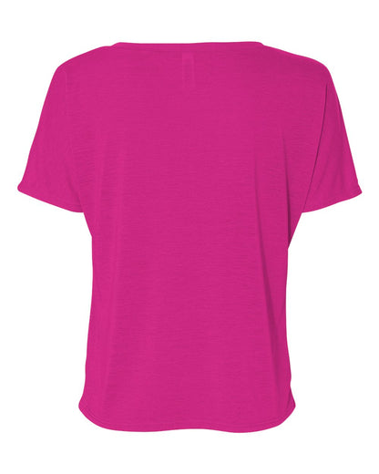 BELLA + CANVAS Women’s Slouchy V-Neck Tee 8815 #color_Berry