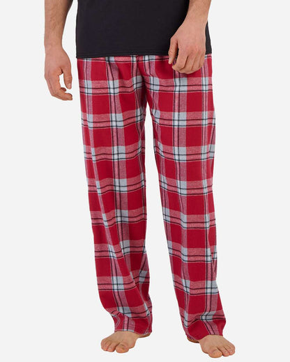 Boxercraft Men's Harley Flannel Pants BM6624 #color_Red Mcintosh Plaid