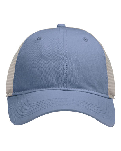 Sportsman Mesh Dad Hat Fit SP1750 #color_Sky Blue/ Stone