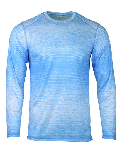 Paragon Men's Mirage Performance Long Sleeve T-Shirt 234 #color_Light Blue