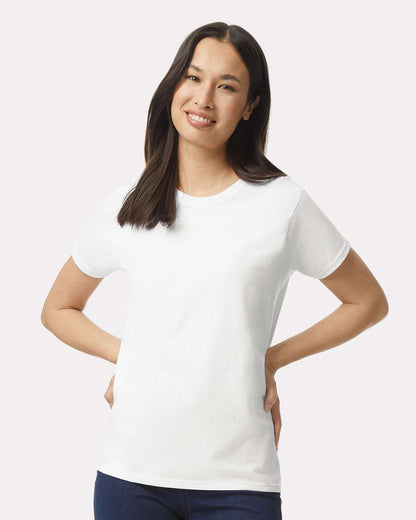 Gildan Women's Ultra Cotton® T-Shirt 2000L #colormdl_White