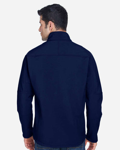 North End Men's Three Layer Fleece Bonded Shell Technical Jacket 88138 #colormdl_Classic Navy