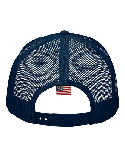 Kati USA Flag Mesh Cap AM350M #color_Navy/ USA Mesh