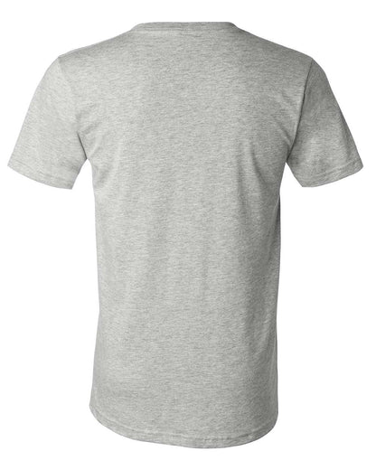 BELLA + CANVAS Unisex Heather CVC V-Neck Tee 3005CVC #color_Athletic Heather