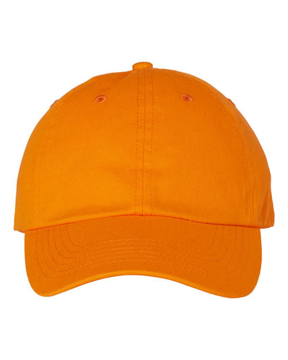 Valucap Bio-Washed Classic Dad Hat VC300A #color_Neon Orange