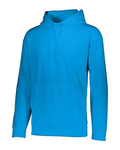 Augusta Sportswear Wicking Fleece Hooded Sweatshirt 5505 #color_Power Blue