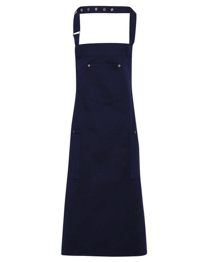 Artisan Collection by Reprime Chino Bib Apron RP132 #color_Navy