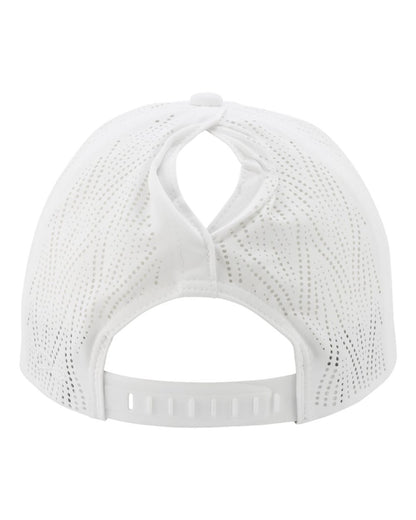 Infinity Her Women's Perforated Performance Cap GABY #color_White/ Floral