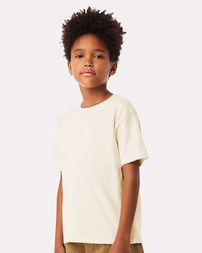 BELLA + CANVAS Youth 6oz. Heavyweight Tee 3010Y #colormdl_Natural
