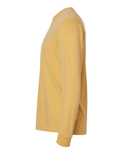 Comfort Colors Unisex Garment-Dyed Heavyweight Long Sleeve T-Shirt 6014 #color_Mustard