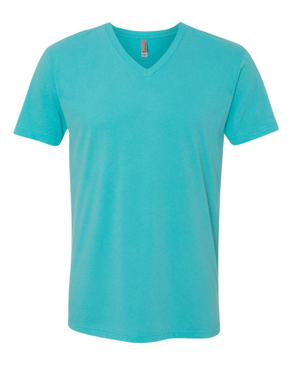 Next Level Sueded V-Neck T-Shirt 6440 #color_Tahiti Blue