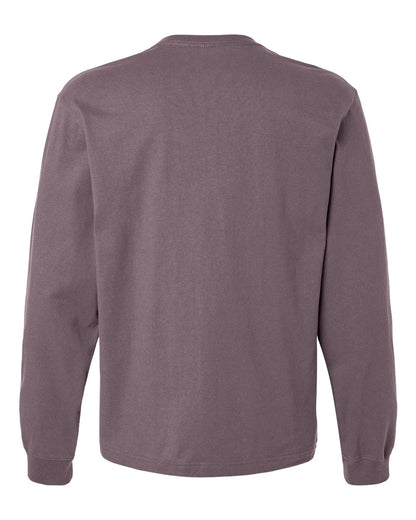 BELLA + CANVAS Unisex 7.5 oz Heavyweight Long Sleeve Tee 4651 #color_Purple Storm