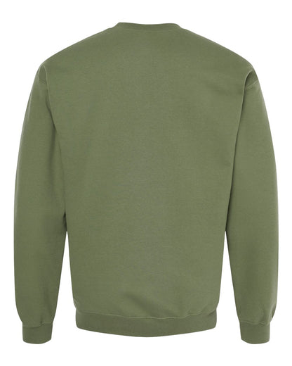 Gildan Unisex Softstyle® Midweight Crewneck Sweatshirt SF000 #color_Military Green