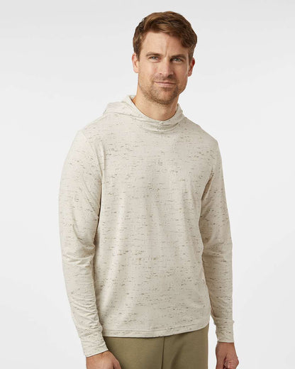 Adidas Men's Performance Lightweight Printed Pullover Hoodie A2010 #colormdl_Alumina