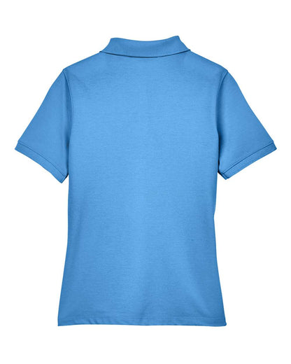 Harriton Women's Easy Blend Polo M265W #color_Nautical Blue