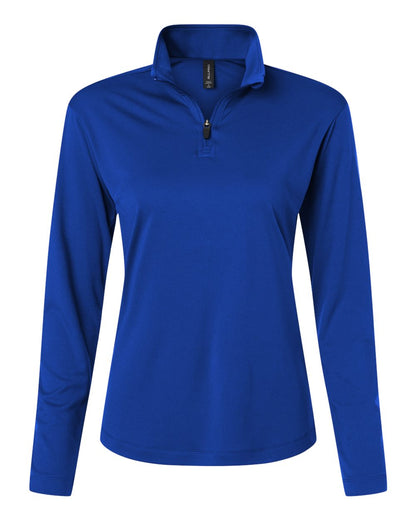 AllPro Women's Pro-Lock Performance Quarter-Zip Pullover 41870L #color_Royal