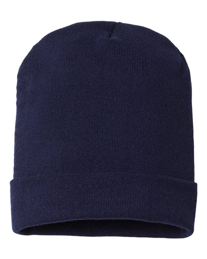 CAP AMERICA USA-Made Patriotic Cuffed Beanie RK12 #color_True Navy/ White/ True Red USA