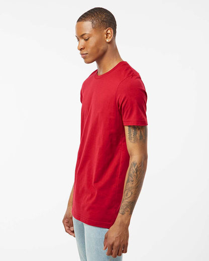 Tultex Combed Cotton T-Shirt 602 #colormdl_Red