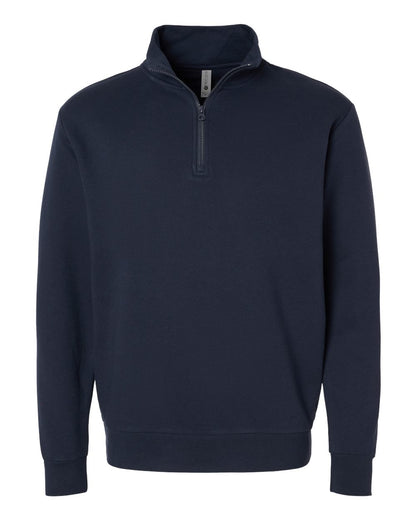 Next Level Fleece Quarter-Zip Pullover 9643 #color_Midnight Navy