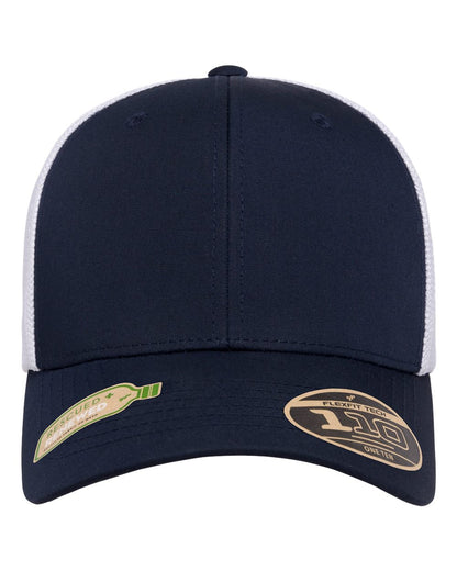 Flexfit 110® Recycled Mesh Cap 110R #color_Navy/ White