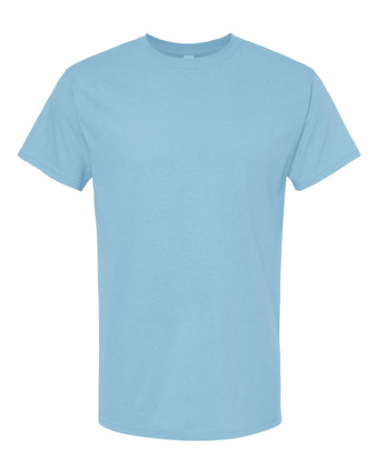 M&O Men's Gold Soft Touch T-Shirt 4800 #color_Light Blue