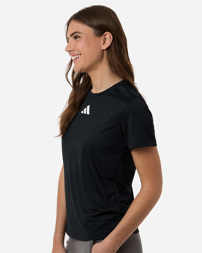 Adidas Women's Pregame T-Shirt AT102 #colormdl_Black/ White