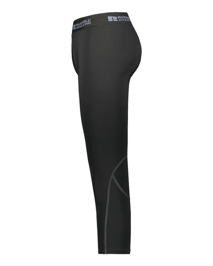 Russell Athletic Unisex CoolCore® Compression Tights R23CPM #color_Black