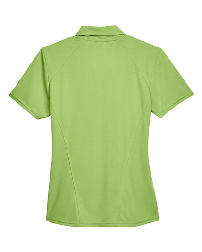 North End Women's Recycled Polyester Performance Pique Polo 78632 #color_Cactus Green