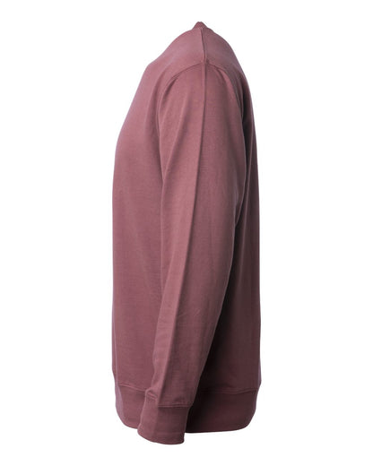 Independent Trading Co. Unisex Icon Lightweight Loopback Terry Crewneck Sweatshirt SS1000C #color_Port