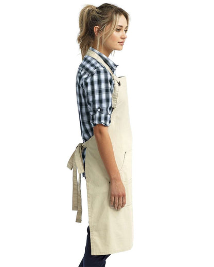 Artisan Collection by Reprime Calibre Heavy Cotton Canvas Pocket Apron RP137 #colormdl_Natural