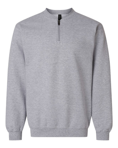 Gildan Unisex Softstyle® Midweight 1/4 Zip Sweatshirt SF008 #color_Sport Grey